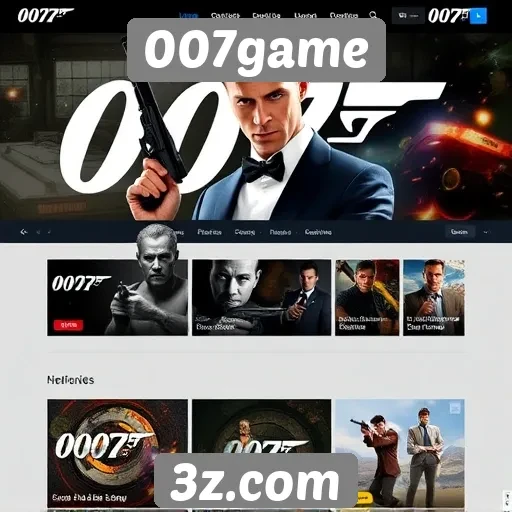 Comparativo entre 007game e outros sites de jogos